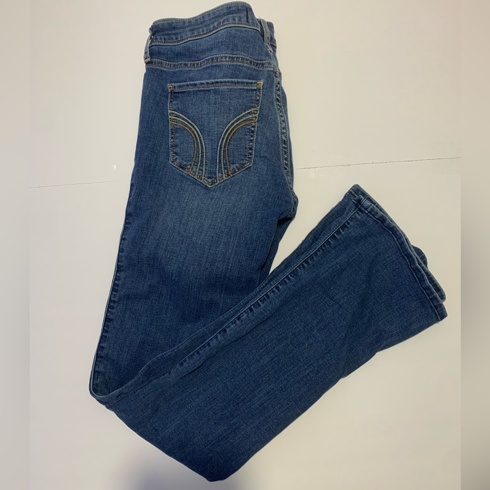 Hollister low-rise boot cut jeans